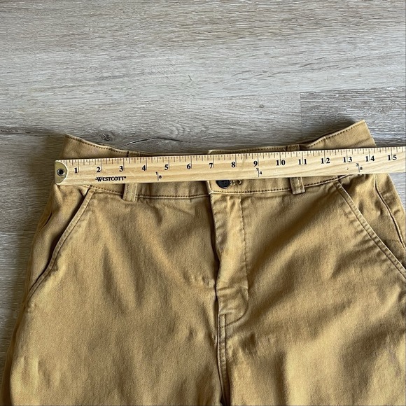 Everlane Organic Cotton Barrel Leg Pants Women's Size 10 Khaki Wide Leg Cropped - Picture 2 of 8